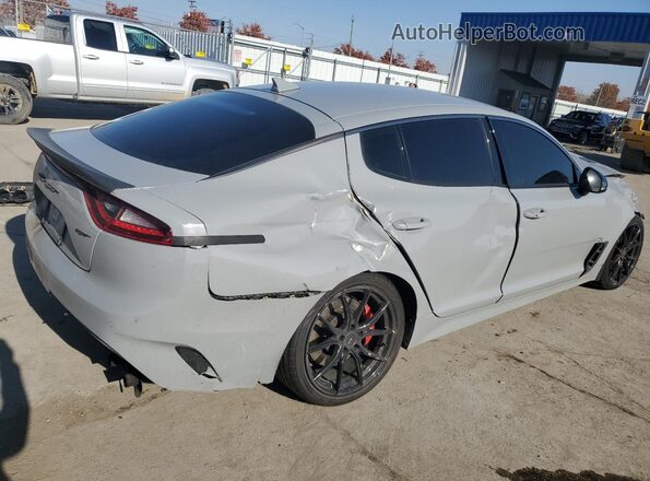 KNAE35LC5M6095946 2021 KIA STINGER Silver Tył prawy
