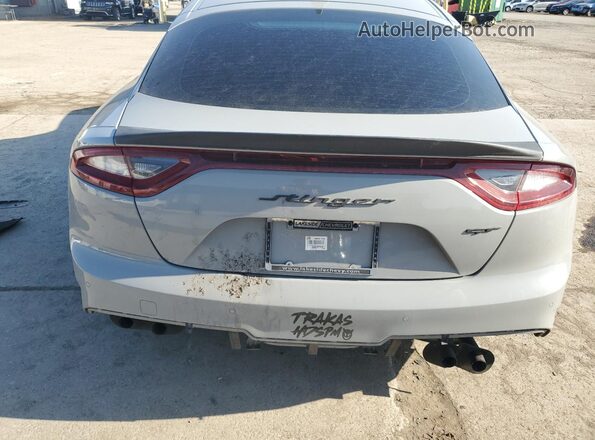 KNAE35LC5M6095946 2021 KIA STINGER Silver Widok z tyłu