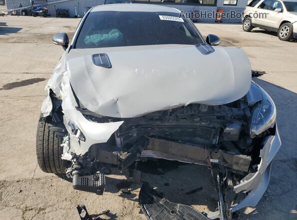 KNAE35LC5M6095946 2021 KIA STINGER Silver Widok z przodu