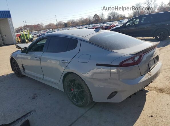 KNAE35LC5M6095946 2021 KIA STINGER Silver Tył lewy