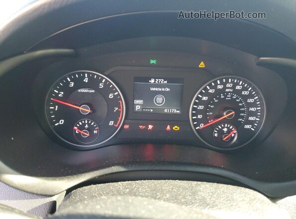 KNAE35LC5M6095946 2021 KIA STINGER Silver Widok zestawu wskaźników