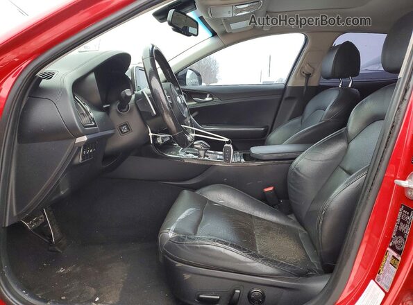 KNAE35LC6J6028820 2018 KIA STINGER Red 