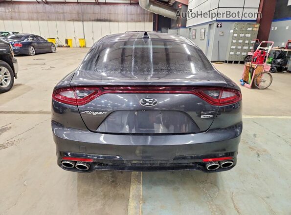 KNAE35LC9K6051624 2019 KIA STINGER Charcoal 