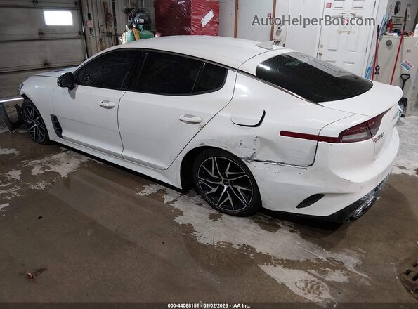 KNAE35LD1N6104250 2022 KIA STINGER White უკანა მარცხენა
