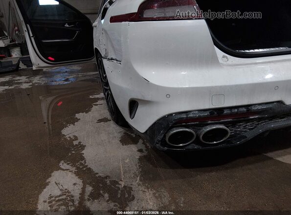 KNAE35LD1N6104250 2022 KIA STINGER White წინა ხედი