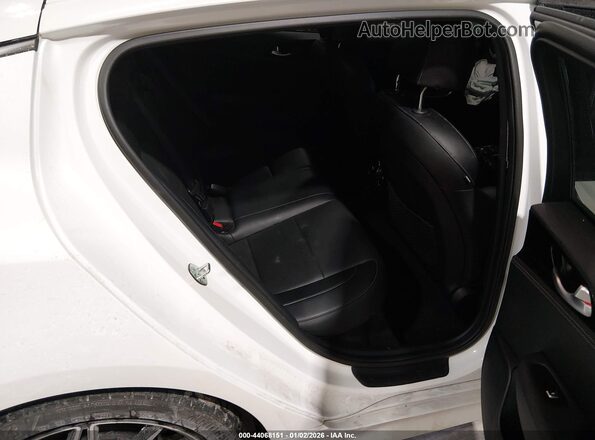 KNAE35LD1N6104250 2022 KIA STINGER White VIN კოდის სტიკერის ხედი