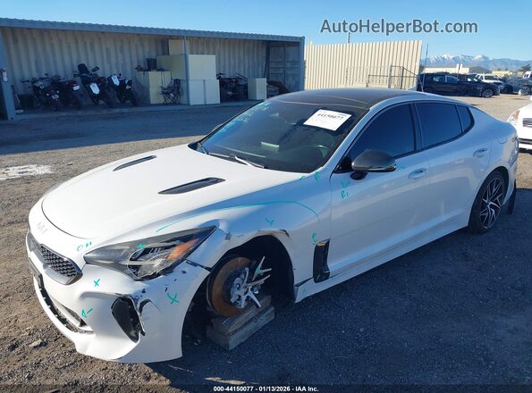KNAE35LD1N6116771 2022 KIA STINGER Белый Передняя левая четверть