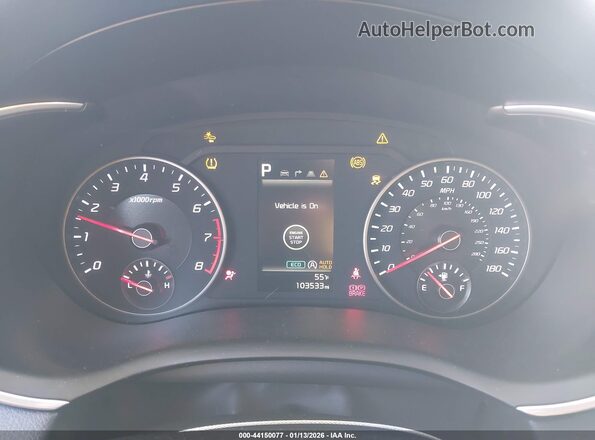 KNAE35LD1N6116771 2022 KIA STINGER Белый Вид задних сидений