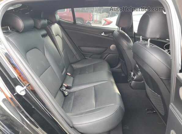 KNAE35LD2P6125398 2023 KIA STINGER Black Rear seats view