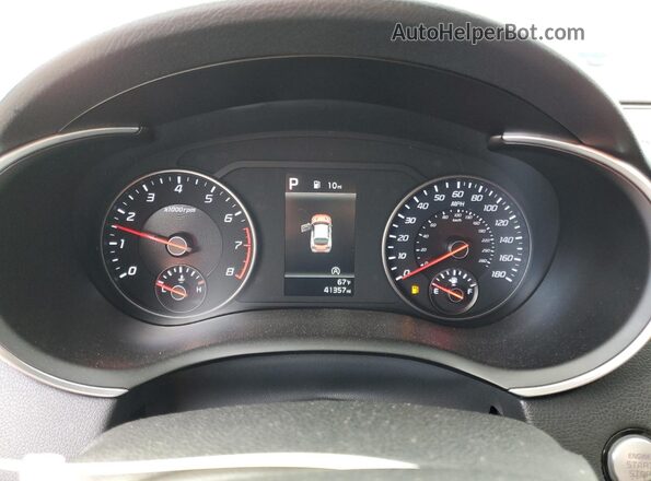 KNAE35LD2P6125398 2023 KIA STINGER Black Instrument cluster view