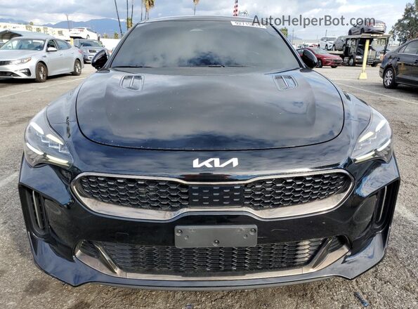 KNAE35LD2P6125398 2023 KIA STINGER Black Front view