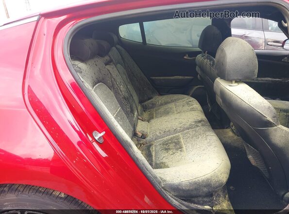 KNAE35LD3N6110664 2022 KIA STINGER Red Вид наклейки з VIN-кодом