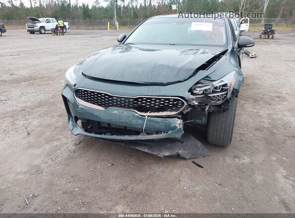 KNAE35LD3P6130397 2023 KIA STINGER Green Widok z przodu
