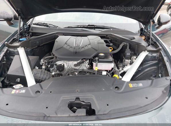 KNAE35LD3P6130397 2023 KIA STINGER Green Widok z tyłu
