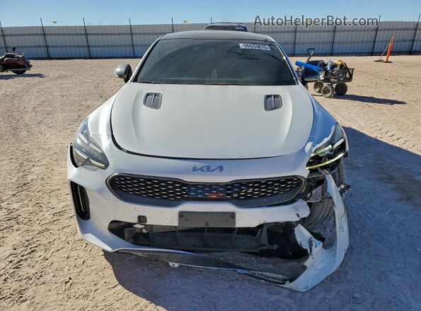 KNAE35LD4P6133938 2023 KIA STINGER Белый Вид спереди