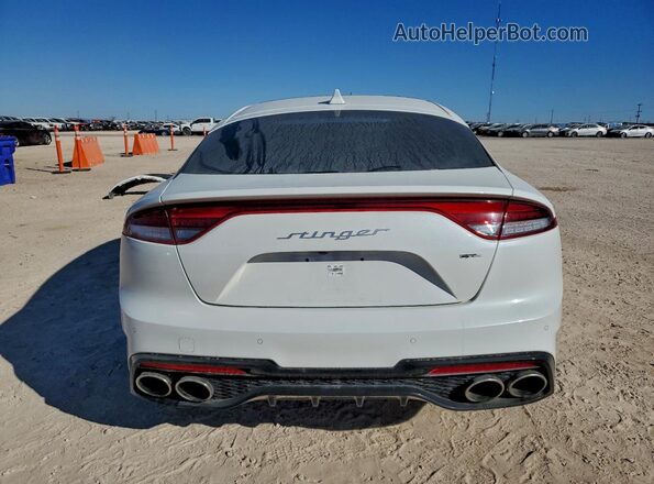 KNAE35LD4P6133938 2023 KIA STINGER Белый Вид сзади