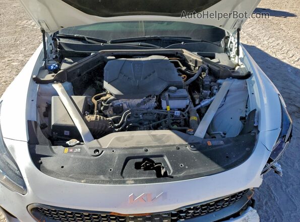 KNAE35LD4P6133938 2023 KIA STINGER Белый Вид задней части салона