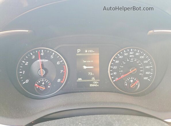 KNAE35LD5N6118281 2022 KIA STINGER Gray Սարքավորումների վահանակի տեսք