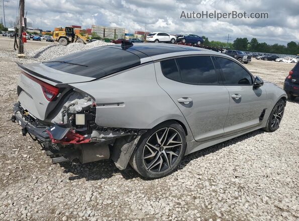 KNAE35LDXP6135306 2023 KIA STINGER Gray Trasero derecho