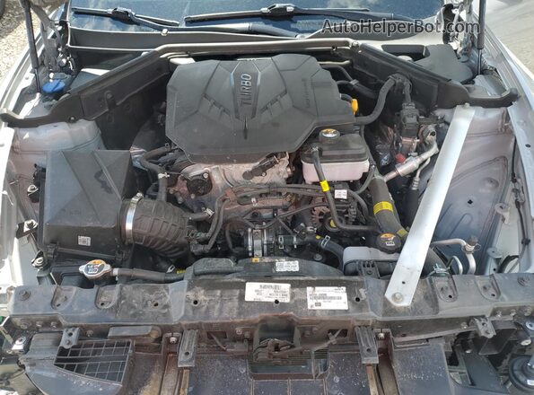 KNAE35LDXP6135306 2023 KIA STINGER Gray Vista interior trasera