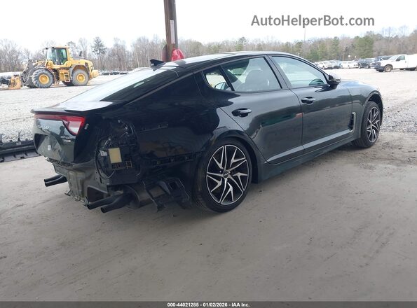 KNAE35LDXP6136925 2023 KIA STINGER Черный Задняя правая четверть