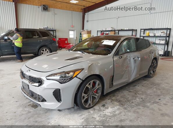 KNAE45LC4L6073366 2020 KIA STINGER Gray 