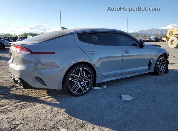 KNAE45LC5N6119595 2022 KIA STINGER Silver Rear right