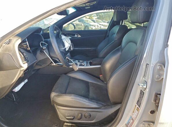 KNAE45LC5N6119595 2022 KIA STINGER Silver Front interior view