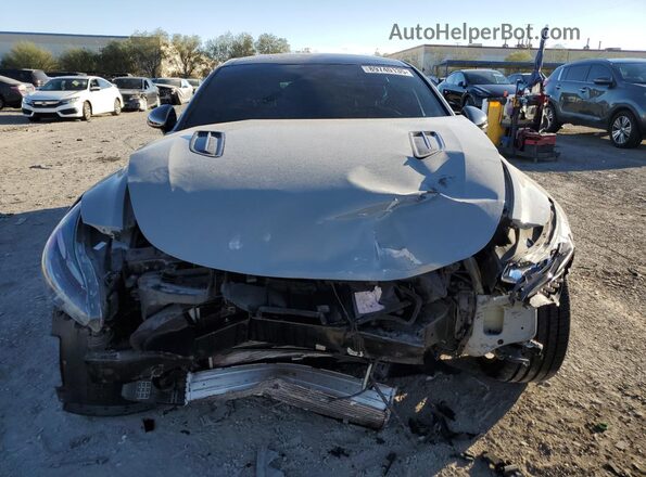 KNAE45LC5N6119595 2022 KIA STINGER Silver Front view