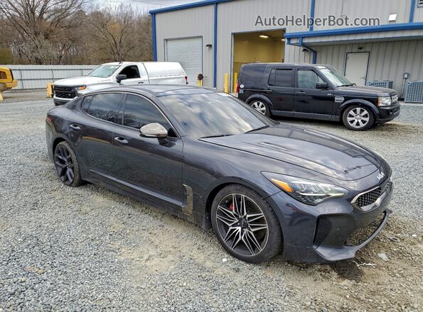 KNAE45LC6N6100196 2022 KIA STINGER Charcoal წინა მარჯვენა