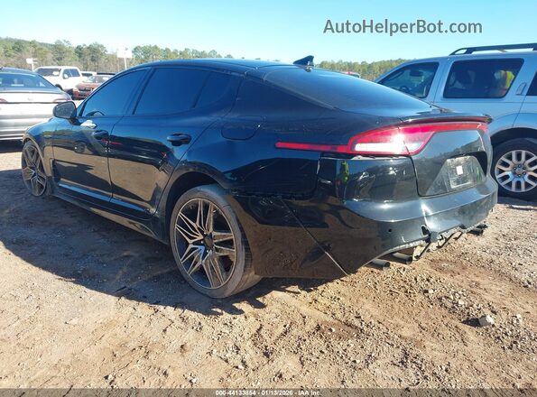 KNAE45LC7N6100174 2022 KIA STINGER Black Trasero izquierdo