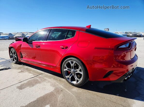 KNAE55LC1L6072527 2020 KIA STINGER Red Tył lewy