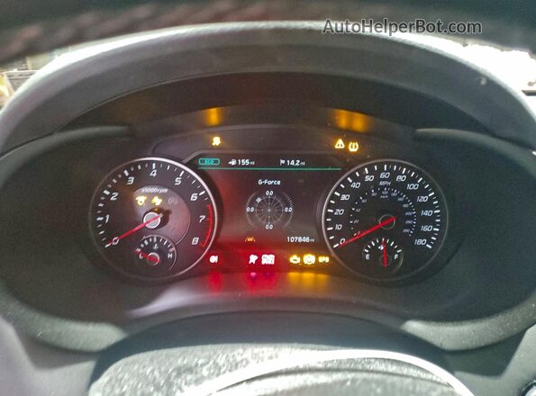 KNAE55LC2L6075422 2020 KIA STINGER Orange 