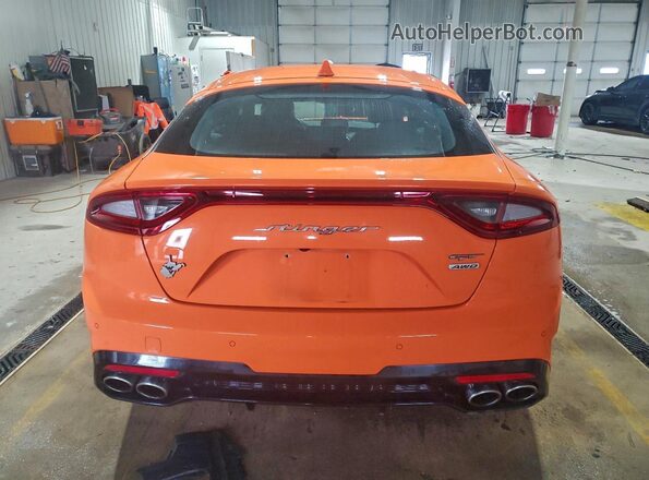 KNAE55LC2L6075422 2020 KIA STINGER Orange 