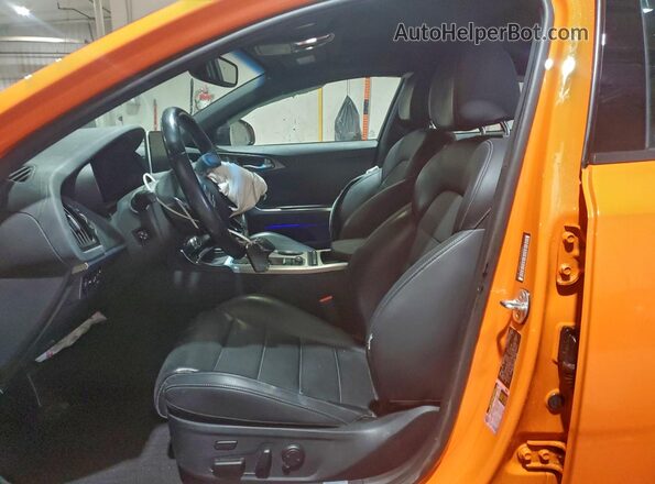 KNAE55LC2L6075422 2020 KIA STINGER Orange 