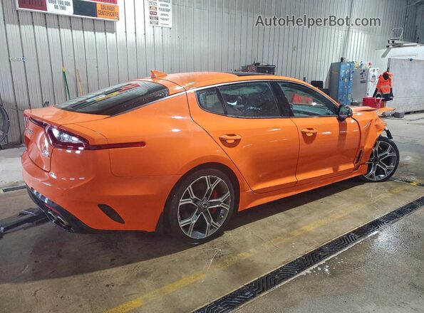 KNAE55LC2L6075422 2020 KIA STINGER Orange 