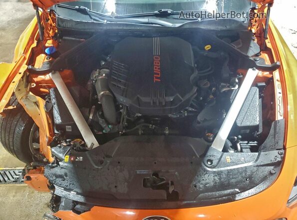 KNAE55LC2L6075422 2020 KIA STINGER Orange 