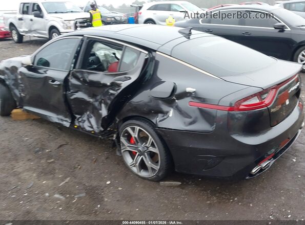 KNAE55LC4M6089209 2021 KIA STINGER Серый Задняя левая четверть