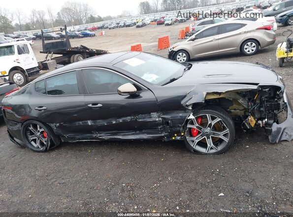 KNAE55LC4M6089209 2021 KIA STINGER Серый Вид задней части салона