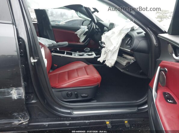 KNAE55LC4M6089209 2021 KIA STINGER Серый Вид салона спереди