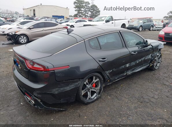 KNAE55LC4M6089209 2021 KIA STINGER Серый Задняя правая четверть