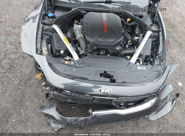 KNAE55LC4M6089209 2021 KIA STINGER Серый Вид сзади