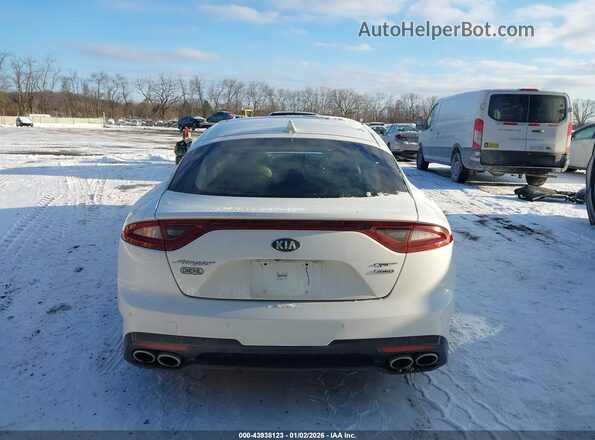KNAE55LC5M6090756 2021 KIA STINGER White 