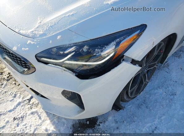 KNAE55LC5M6090756 2021 KIA STINGER White 