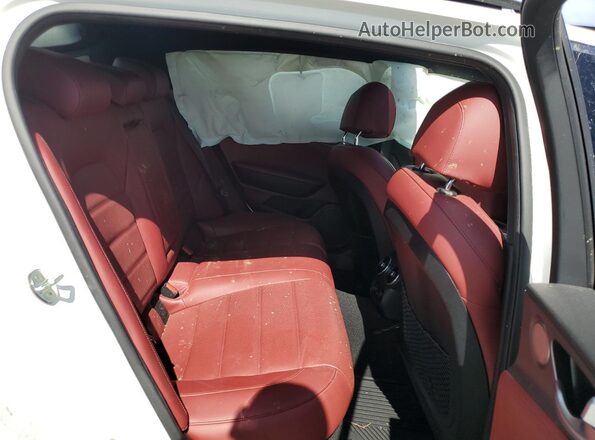 KNAE55LC5M6096749 2021 KIA STINGER White Widok tylnych siedzeń