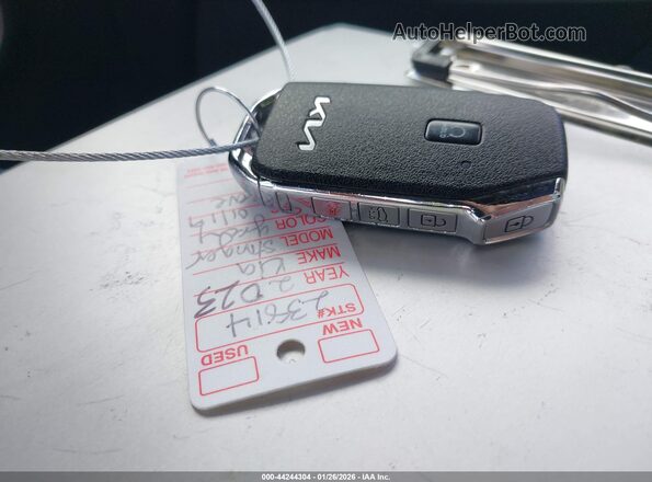 KNAE55LC6P6124823 2023 KIA STINGER Gray Вид панелі приладів