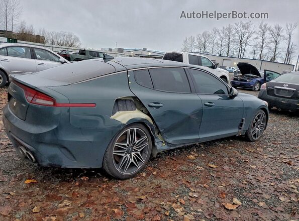 KNAE55LC7P6129514 2023 KIA STINGER Teal Задня права чверть