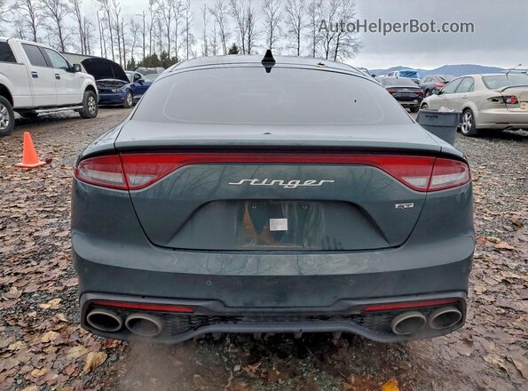 KNAE55LC7P6129514 2023 KIA STINGER Teal Вид ззаду