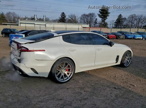 KNAE55LC8L6079474 2020 KIA STINGER Белый 