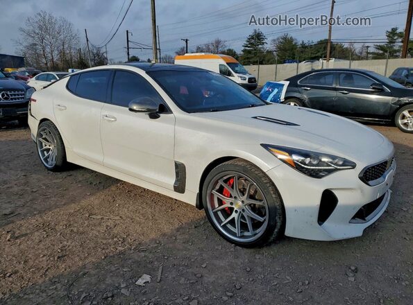 KNAE55LC8L6079474 2020 KIA STINGER Белый 
